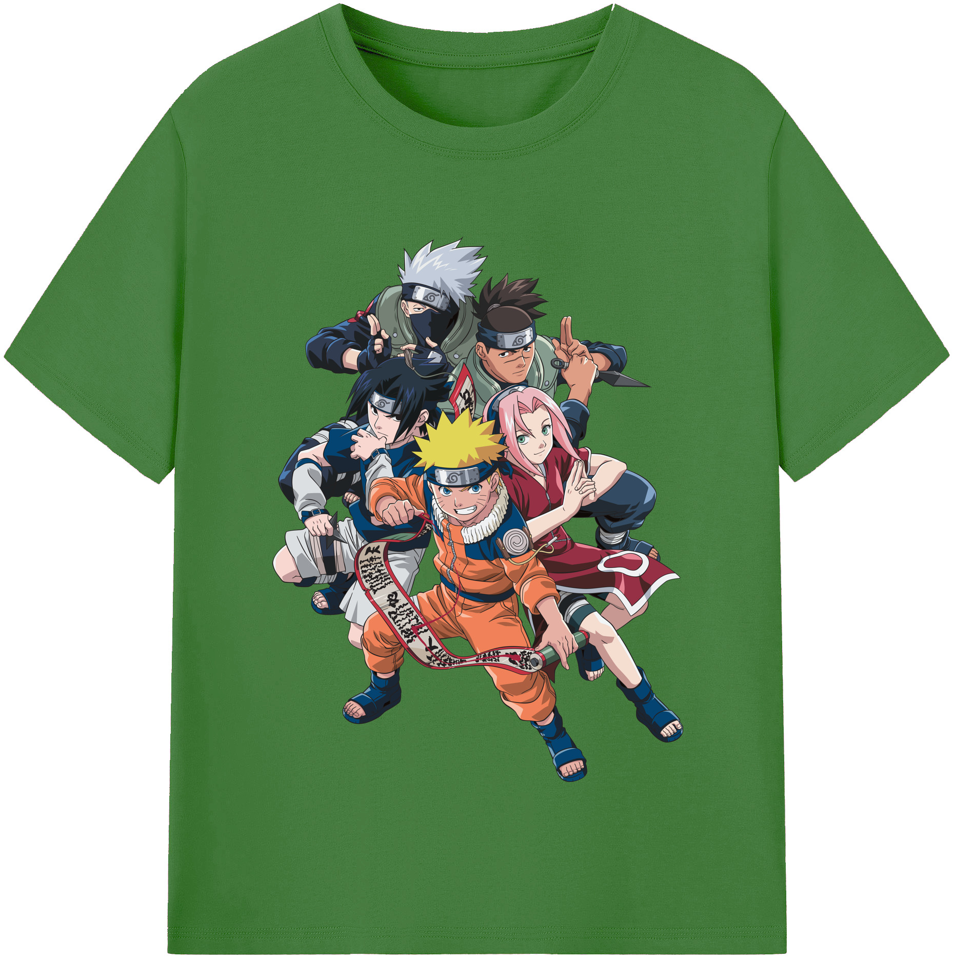 （画像用） NARUTO -ナルト- うずまき ナルト Uzumaki Naruto レディースカジュアルプリントTシャツ（綿100％）